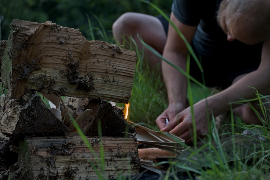 Feuer entfachen