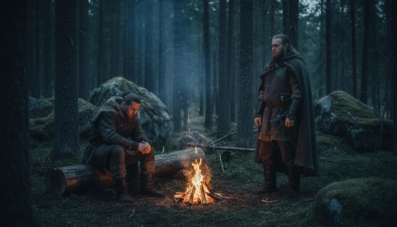 Evening fire – men’s circle ritual